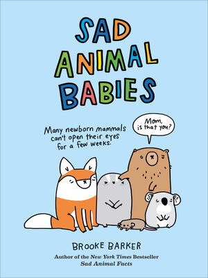 cover image of Sad Animal Babies